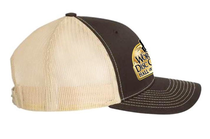 Richardson Snapback Trucker Cap (brown/khaki) (3d)