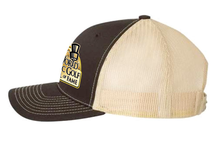 Richardson Snapback Trucker Cap (brown/khaki) (3d)