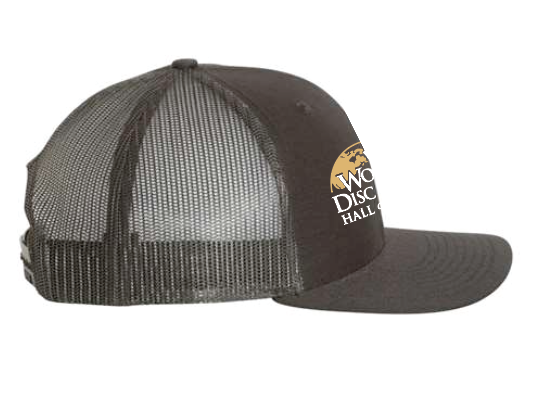 Richardson Snapback Trucker Cap (black) (emb)