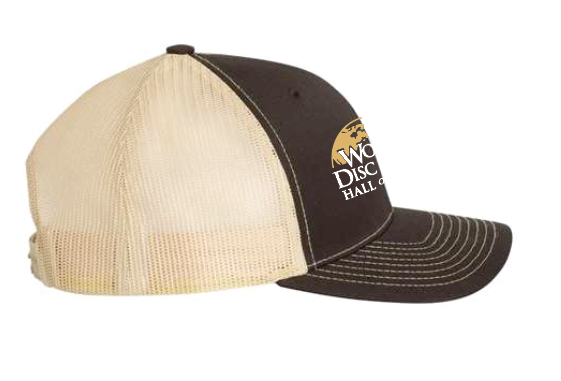 Richardson Snapback Trucker Cap (brown/khaki) (emb)