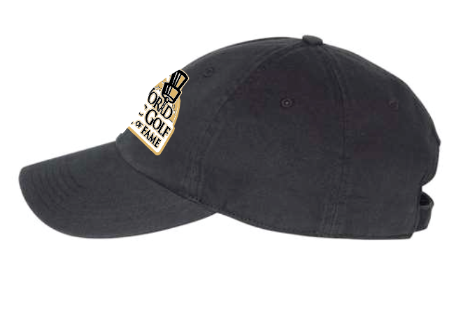 Richardson Washed Chino Dad Cap (black) (DT)