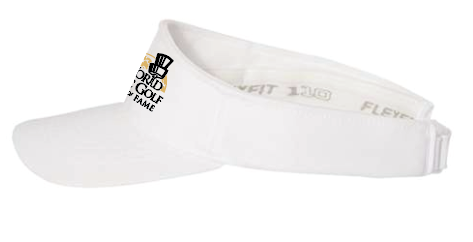 Flexfit Visor (white) (emb)