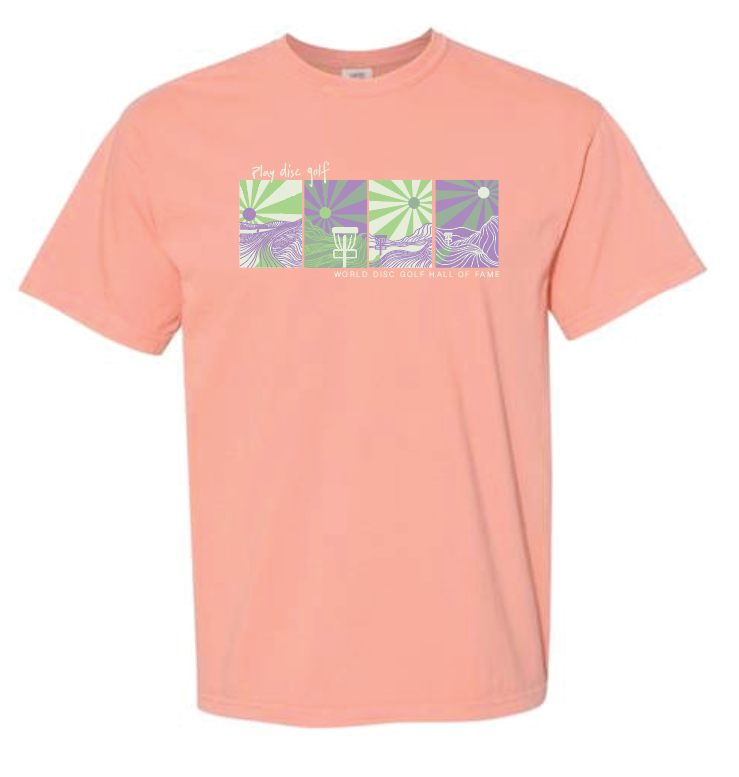 Play Disc Golf Design Comfort Color S/S T-shirt (terracotta)