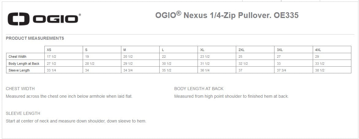 OGIO Nexus 1/4-Zip Jacket (grey)(3d)